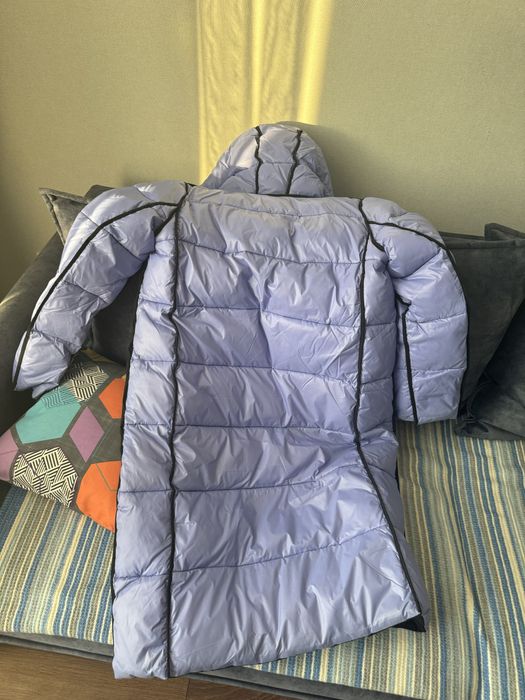 Зимний двусторонний пуховик