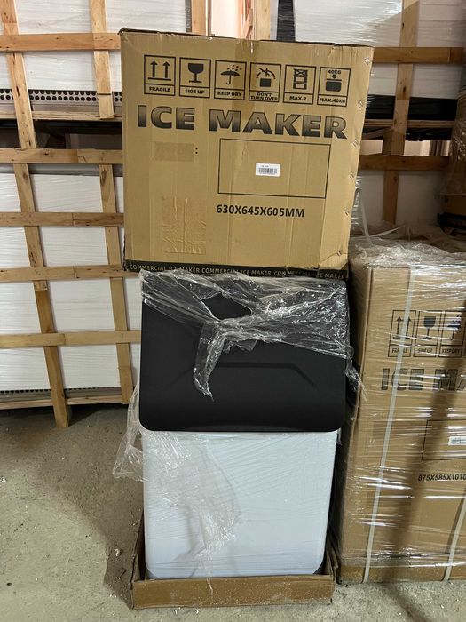 vitrina Mașină de gheață Cuburi 350P 160kg/24h