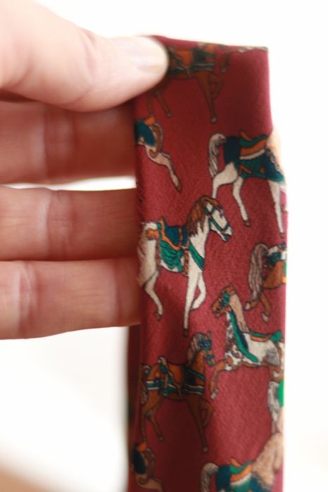 Lot cravate vintage din mătase naturală