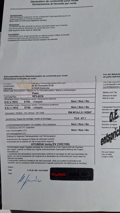 Джанти с гуми 205/55 16 цола