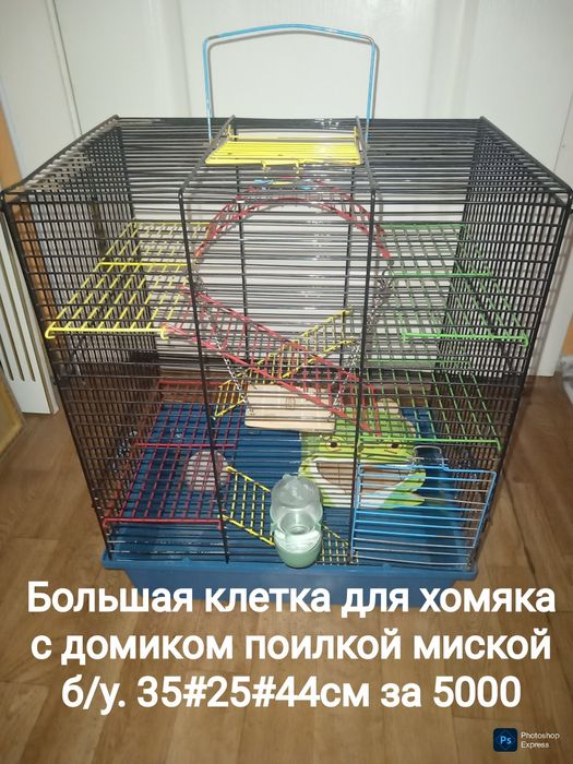 Клетки для хомяков и попугаев недорого