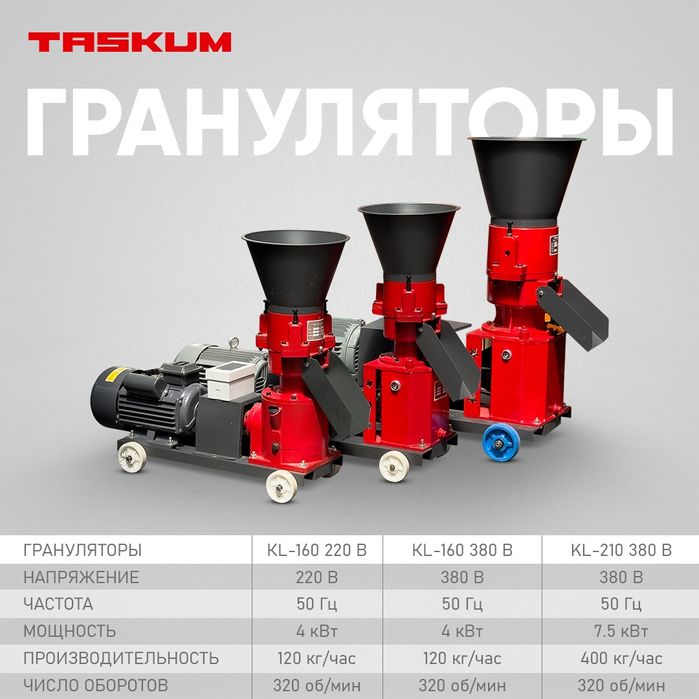 Дробилка гранулятор таскум по оптовый цене