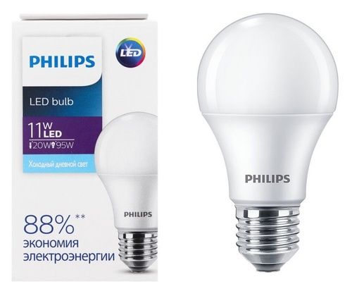 Энергосберегающие лампочки E27 Philips Osram