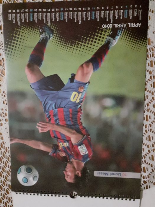 Calendar de colectie Madrid ,Barcelona  2010