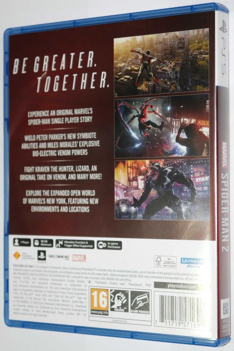 Spiderman 2 PS5 SPIDER MAN 2 Playstation 5
