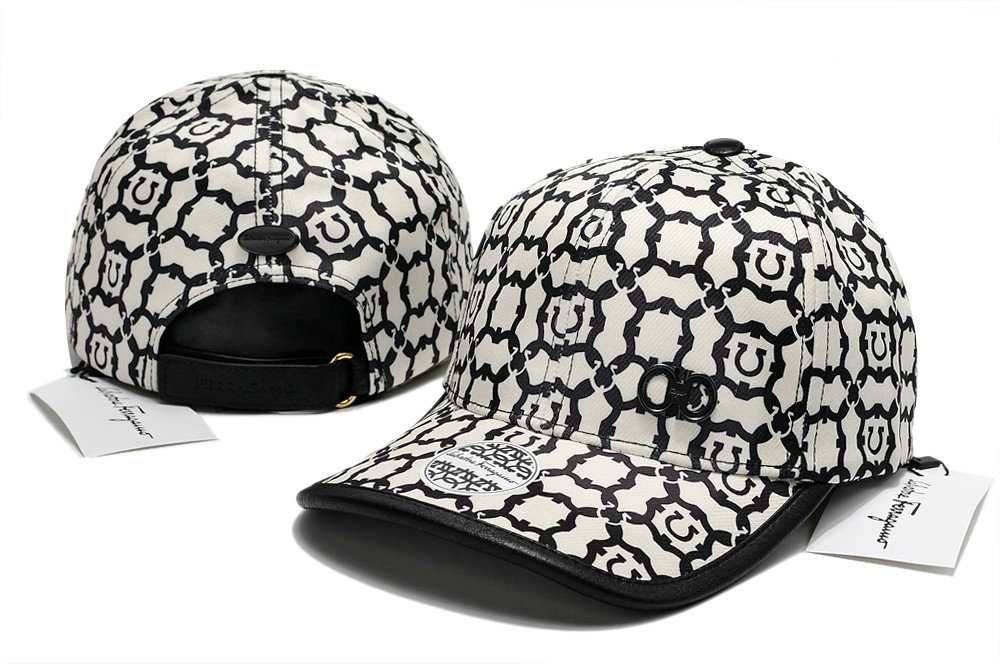 Ferragamo шапка Феррагамо тъмно синьо бяло shapka fashion