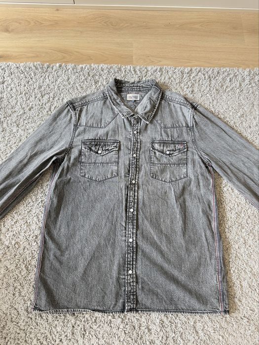 Оригинална мъжка дънкова риза Hilfiger denim, XXL