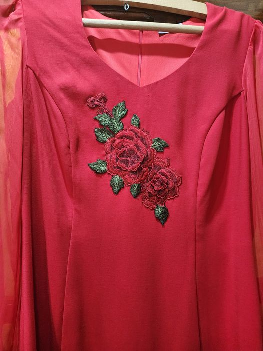 Rochie  roșie  femei