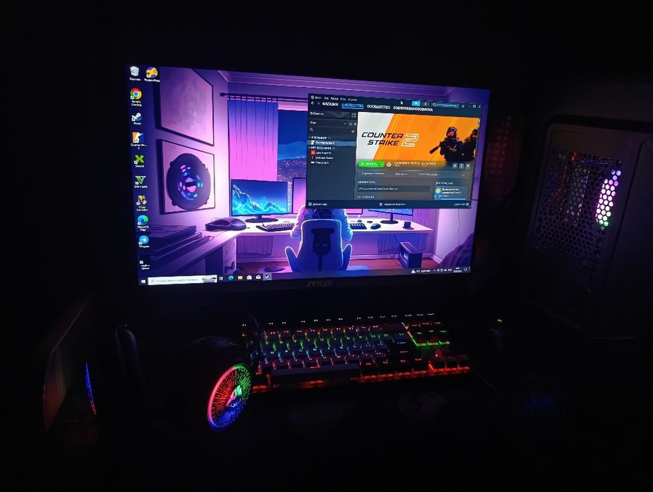 Игровой компьютер Кс2 100FPS