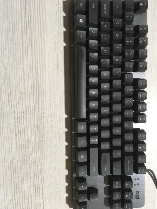 Игровая клавиатура и мышка от logitech логитеч