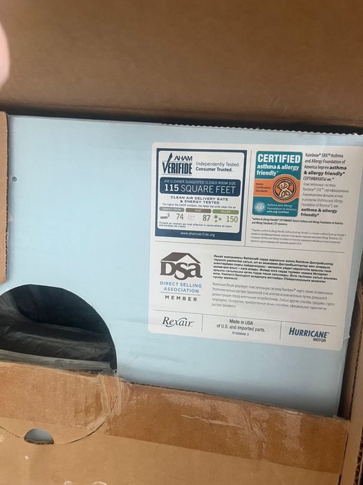 Пылесос моющий Rainbow новый