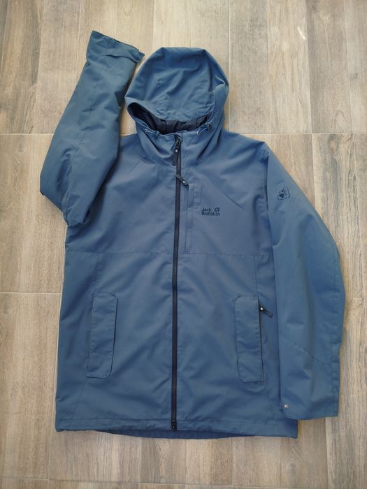 jack Wolfskin Mikroguard мъжко непромокаемо яке