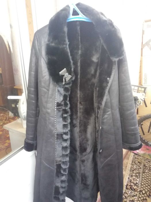 Женская дубленка