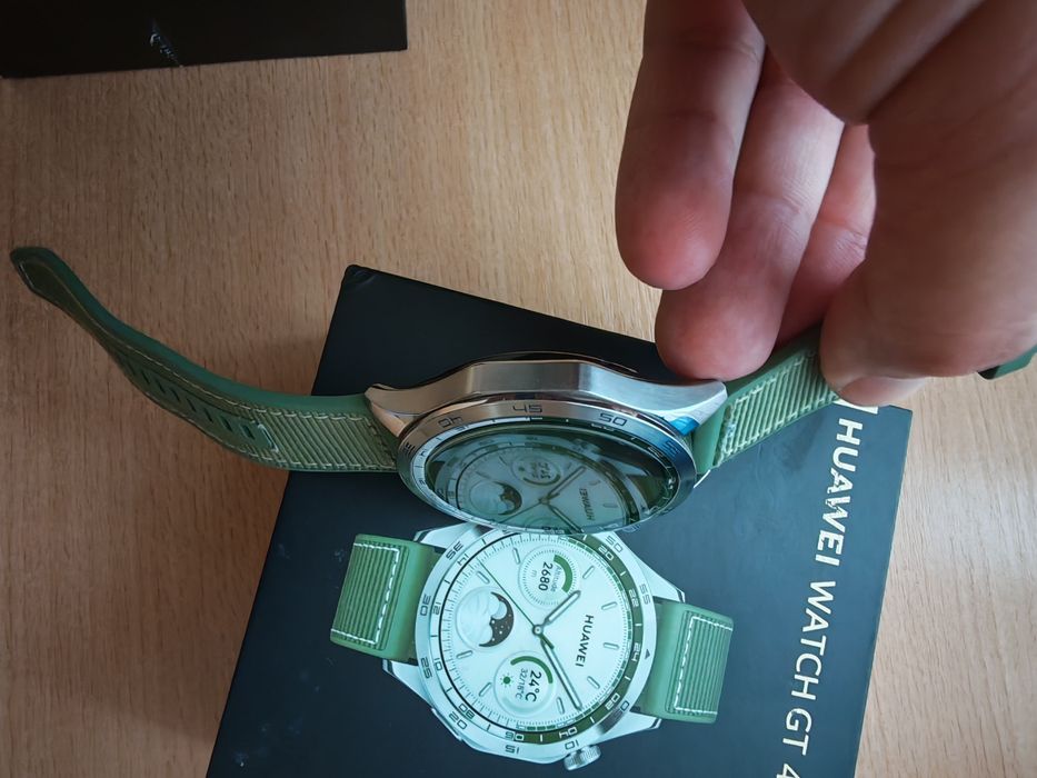 Huawei Watch GT 4 46mm Verde Garanție  Impecabil ca Nou!