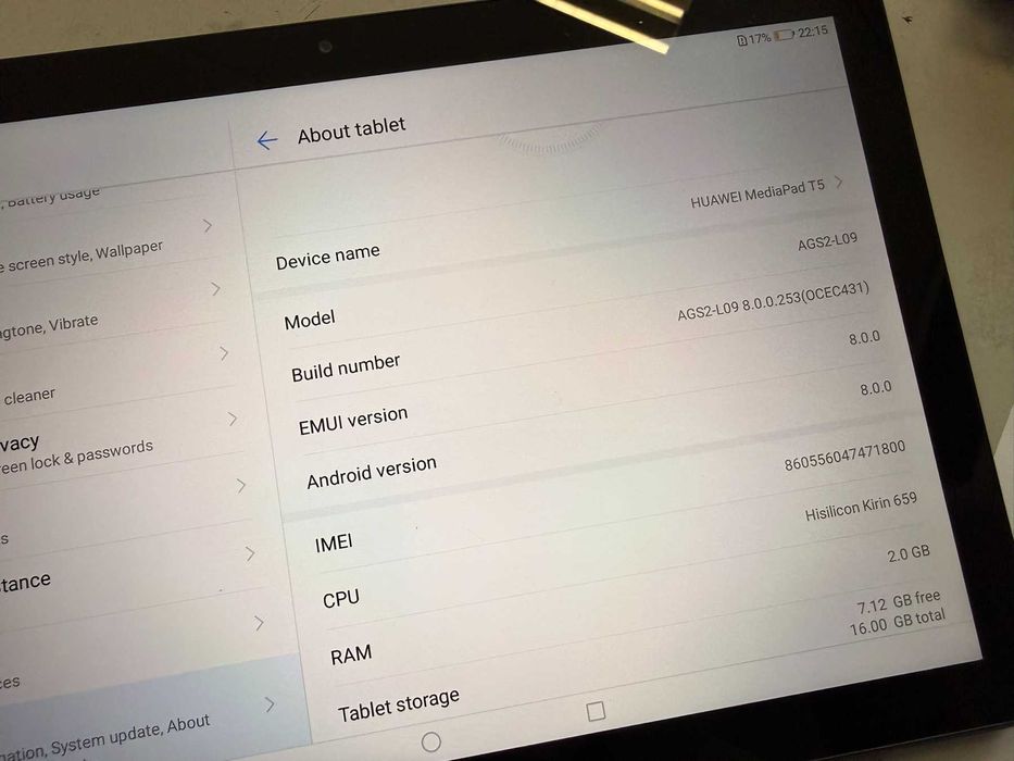 Таблет Huawei MediaPad T5