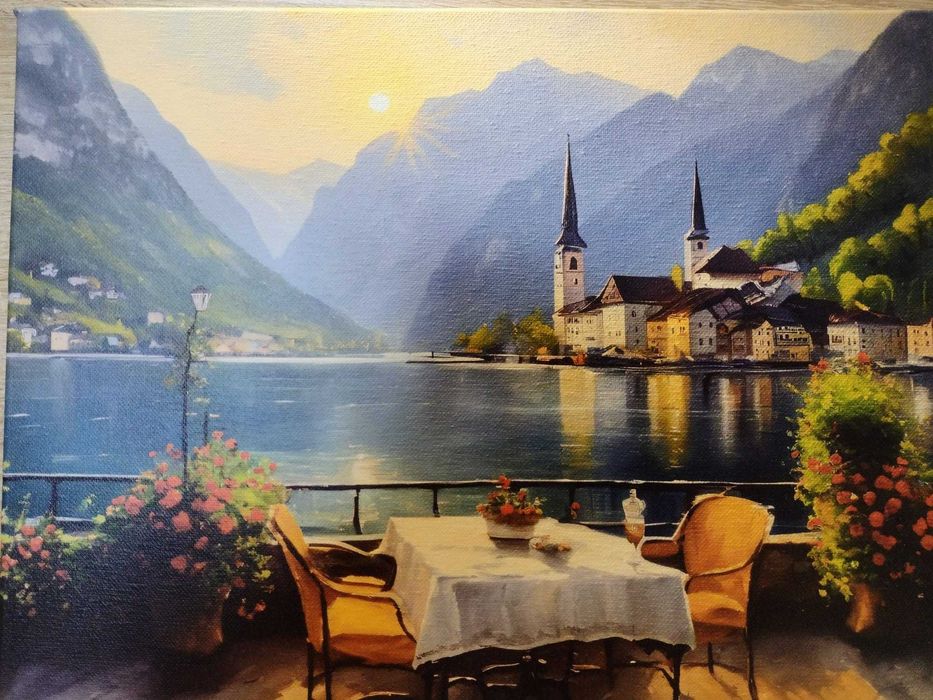 НОВИ различни Красиви картини - канава