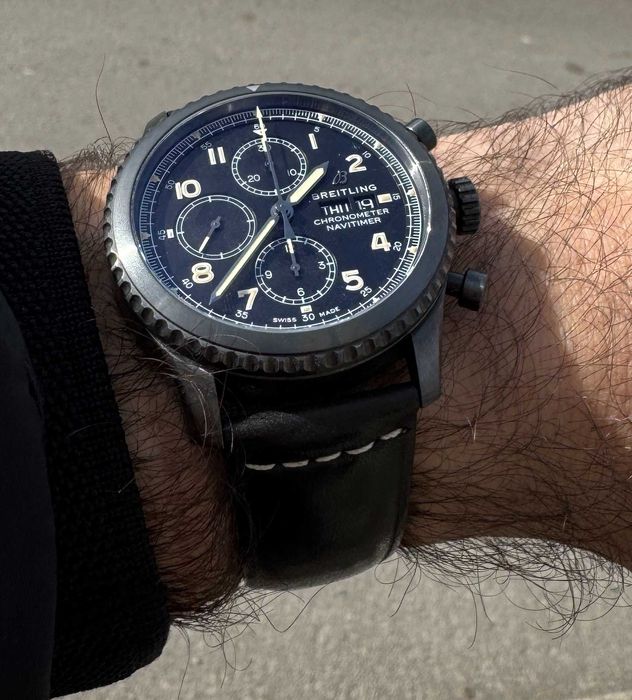 Breitling Navitimer 8 Chronograph Black Steel Модел: M13314101B1X1