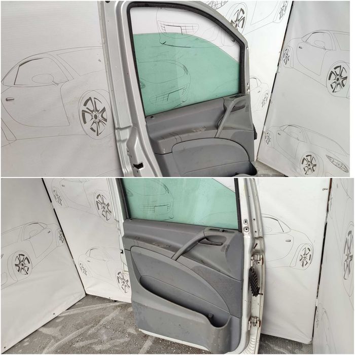 Ușă Față Stânga Mercedes-Benz Vito Viano W639 Comercial Gri 9744 A6397201005 2008 / [2003-2014] / (11Y)