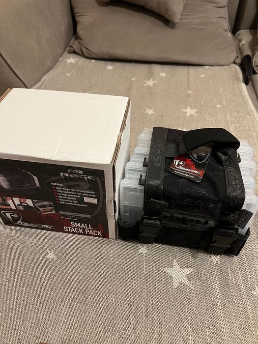 НОВА Чанта FOX RAGE Voyager Small Stack Pack с 4 броя кутии
