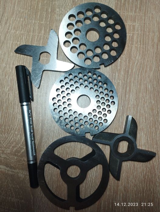 Набор ножей для промышленной мясорубки