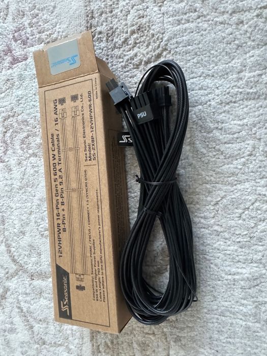 Vand sursa alimentare Seasonic Focus GX-650 modulara, in gar, 12VHPWR