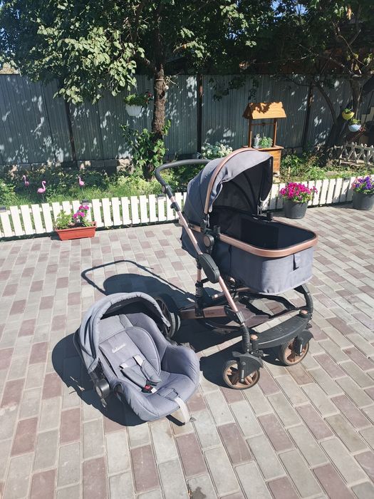 продам коляску с автолюлькой