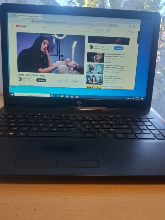 Hp 15 cpu i3 generatia 7, baterie buna.