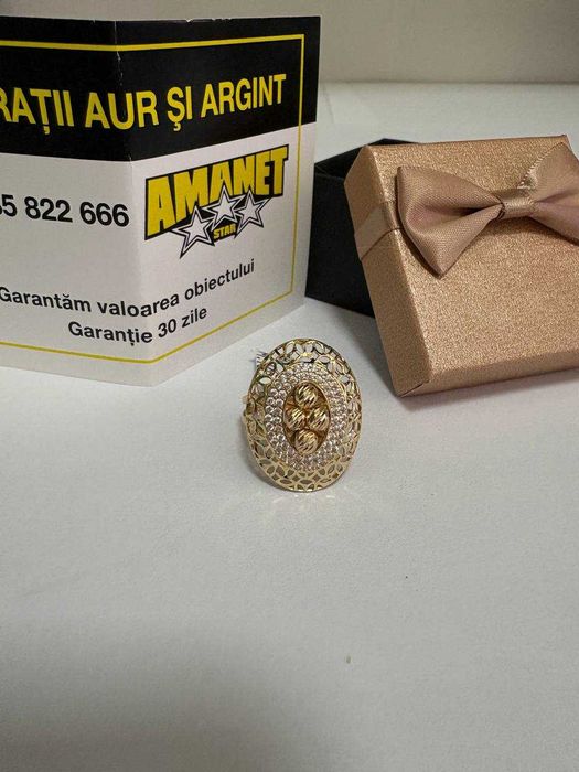 Inel Model Deosebit Aur 14k 4.80gr (cdc)StarAmanet