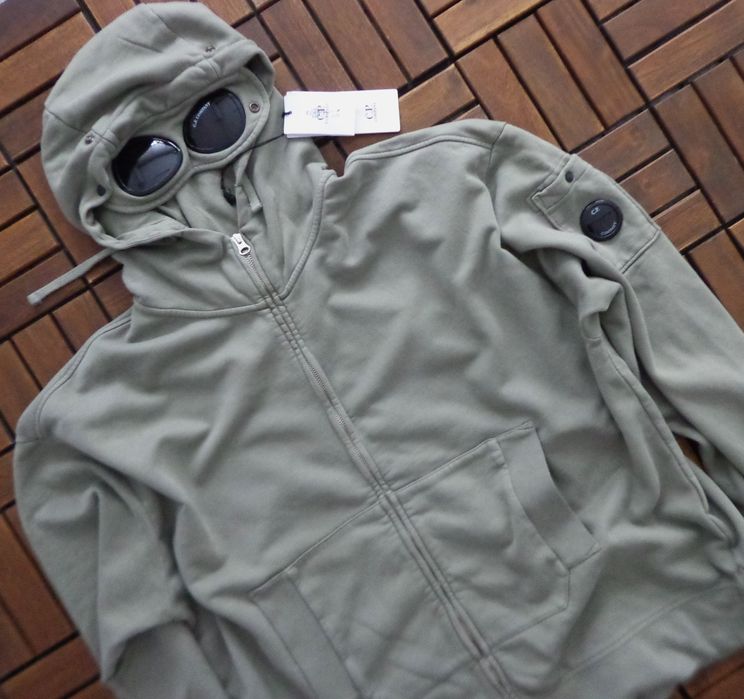 Мъжки суичър CP Company Goggle ful Zip Hoodie размер XL