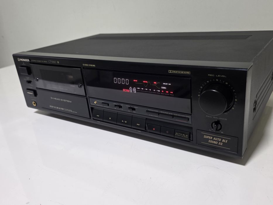 Триглав касетен дек Pioneer CT-S410 – С топ калибрация (Super Auto BLE)