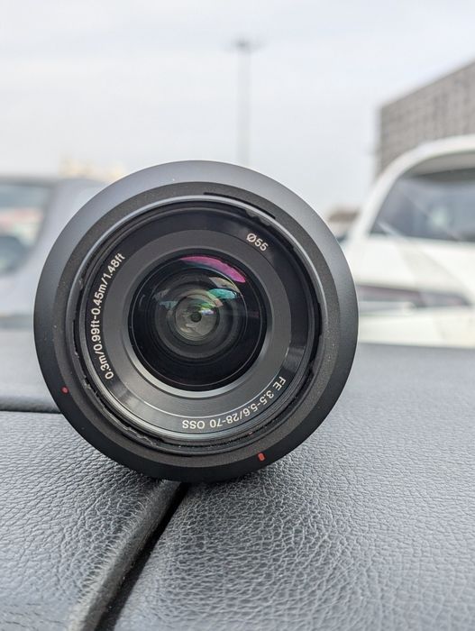 Obiectiv Sony NOU 28-70 e-mount cu stabilizate