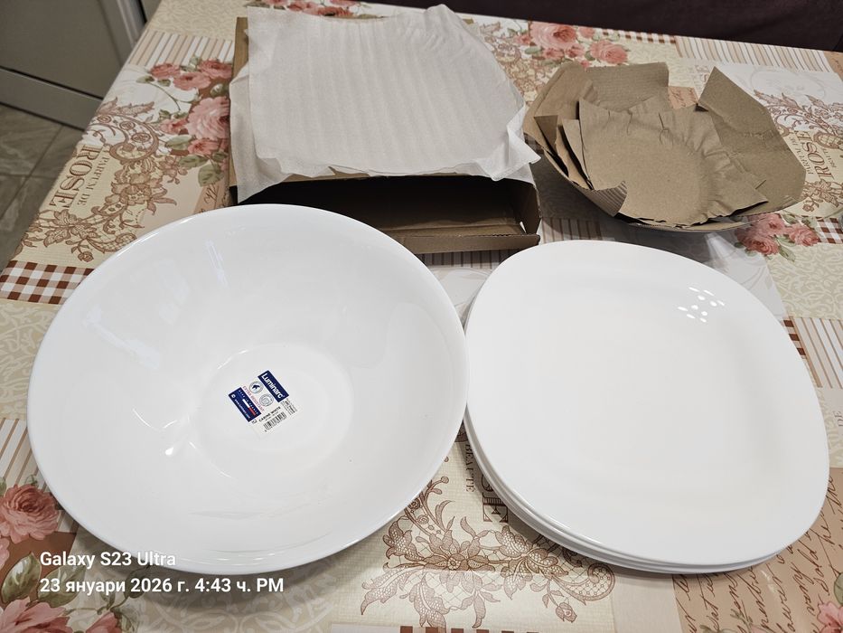 Сервиз Плата и Салатиера