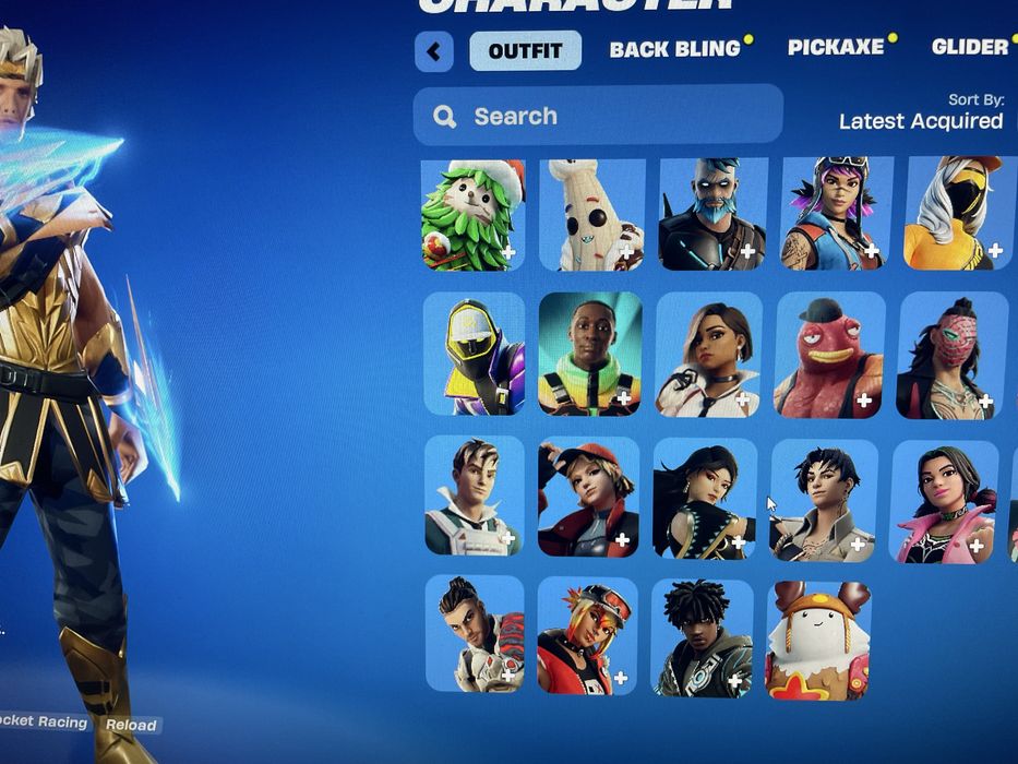 Fortnite акаунт 46 скина