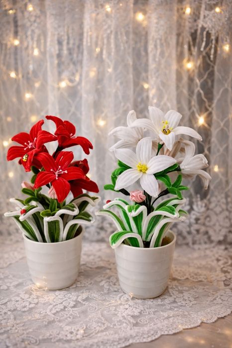 Цветы ручной работы