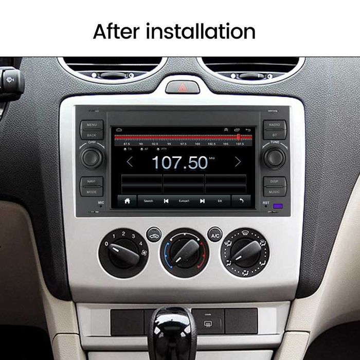 Navigatie Android 14 FORD Ford C Max Mondeo Kuga Fiesta CarPlay CAMERA