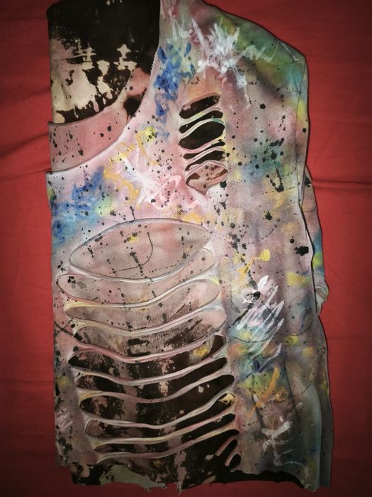 Crop top handmade mărime S