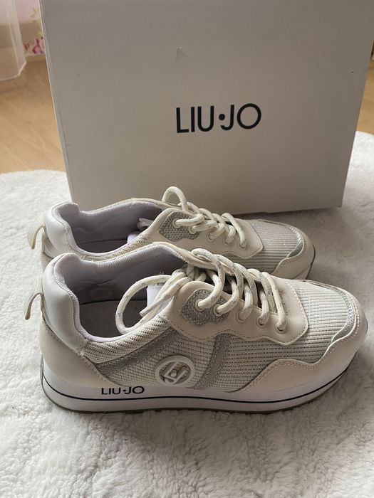 Дамски бели сникърси Liu jo