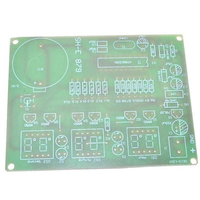Kit Diy ceas electronic afisaj digital AT89C2051