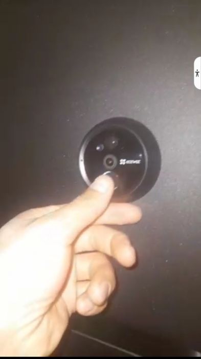 ezviz glazok езвиз глазок камера установка киламиз