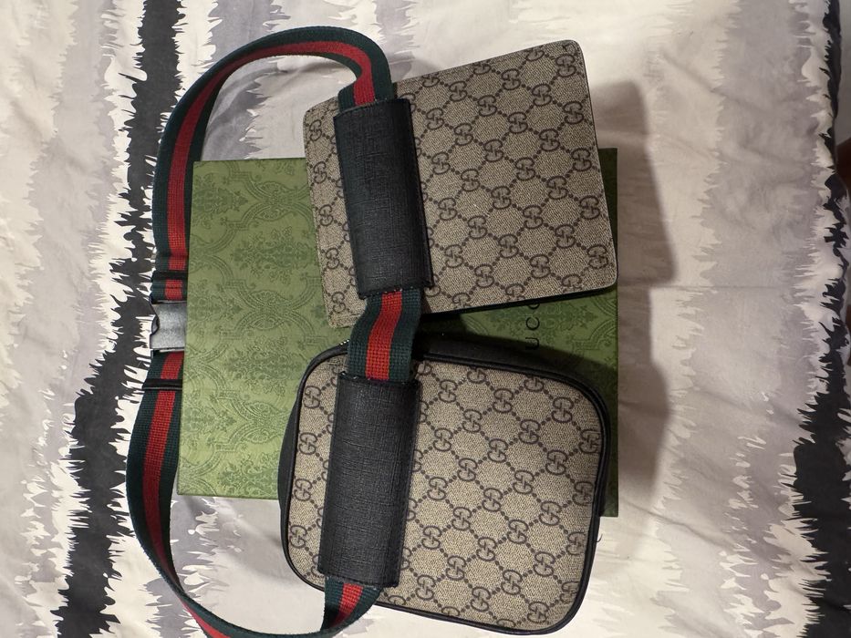Gucci Double Belt Bag