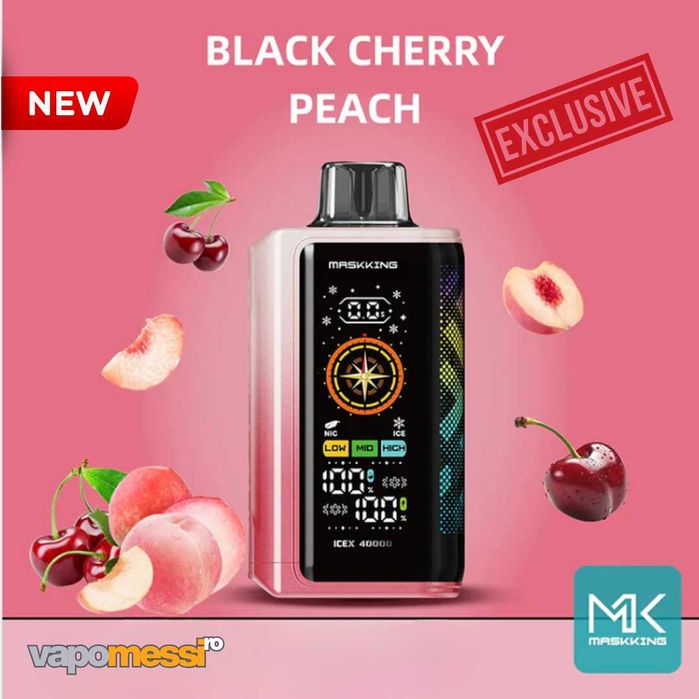 Vape 40k IceX MasKKing cu Ecren led Full screen Curbat