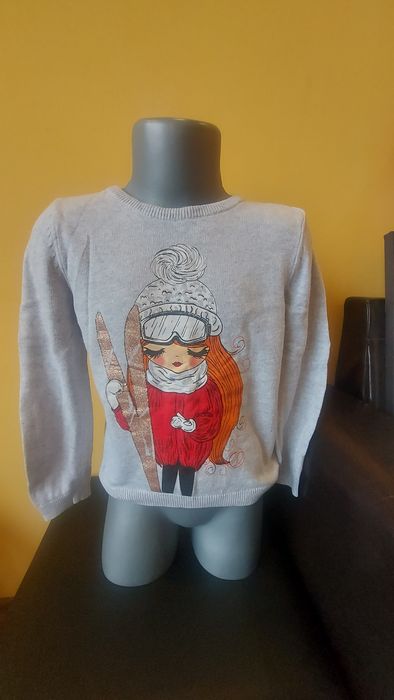 Детско топло пуловерче 4-5г(104-110)