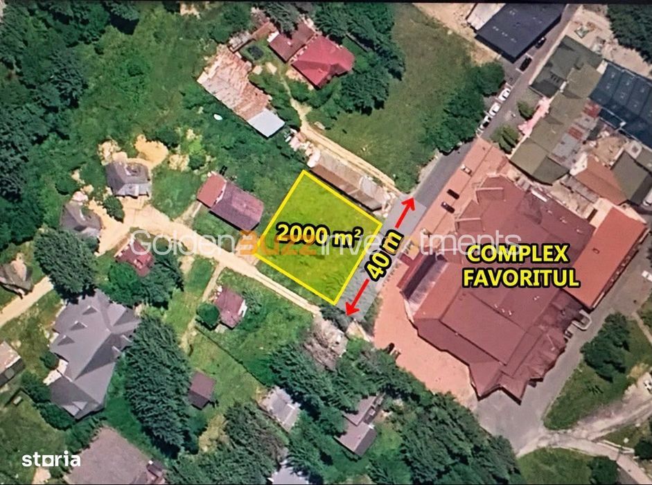 Teren cu autorizație de construire pentru hotel boutique Poiana Brașov