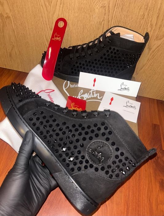 Adidasi loubutin high spikes