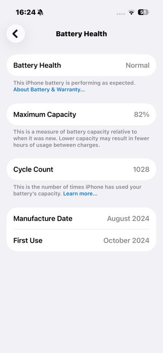 IPHONE 16 все още в гаранция