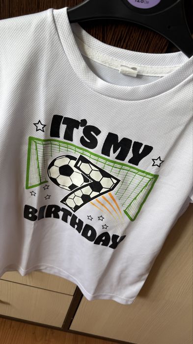 Tricou aniversar fotbal baieti
