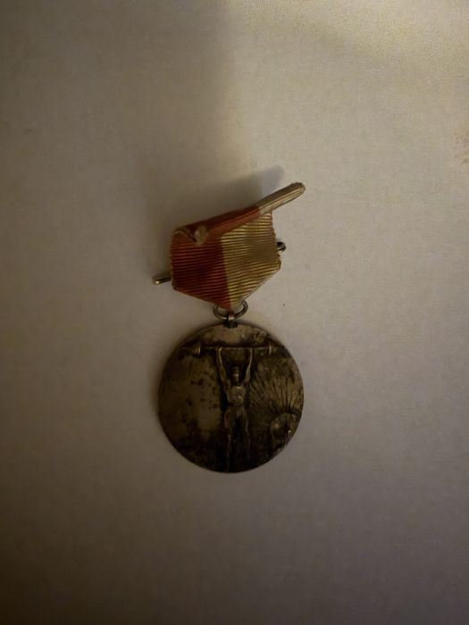 Medalie sportiva haltere 1949 din Germania