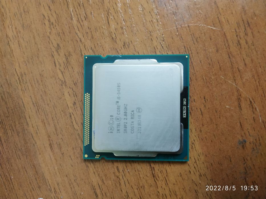Продам процессор core I5-3450s 2.8 Hgz