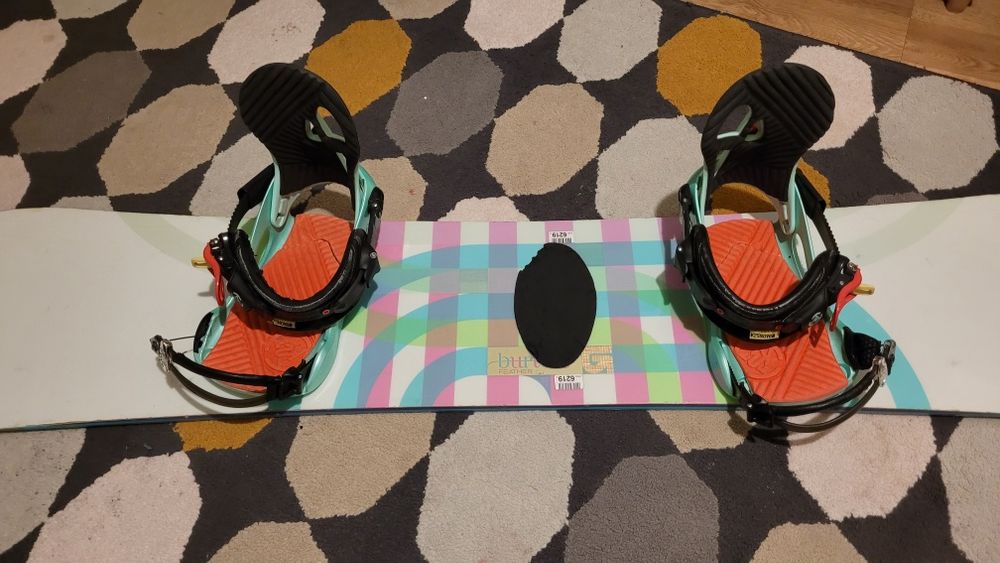 Placa snowboard Burton 153 cu legături k2