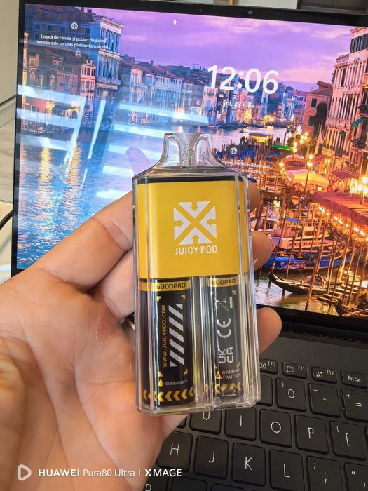 Pachet 2 Bucati Vape 6000 Puffs Jucy Pod  Reincarcabil Oferta